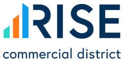 RISE Commercial District Logo